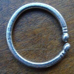 Georg Jensen Sterling Silver Acorn Key Ring #208